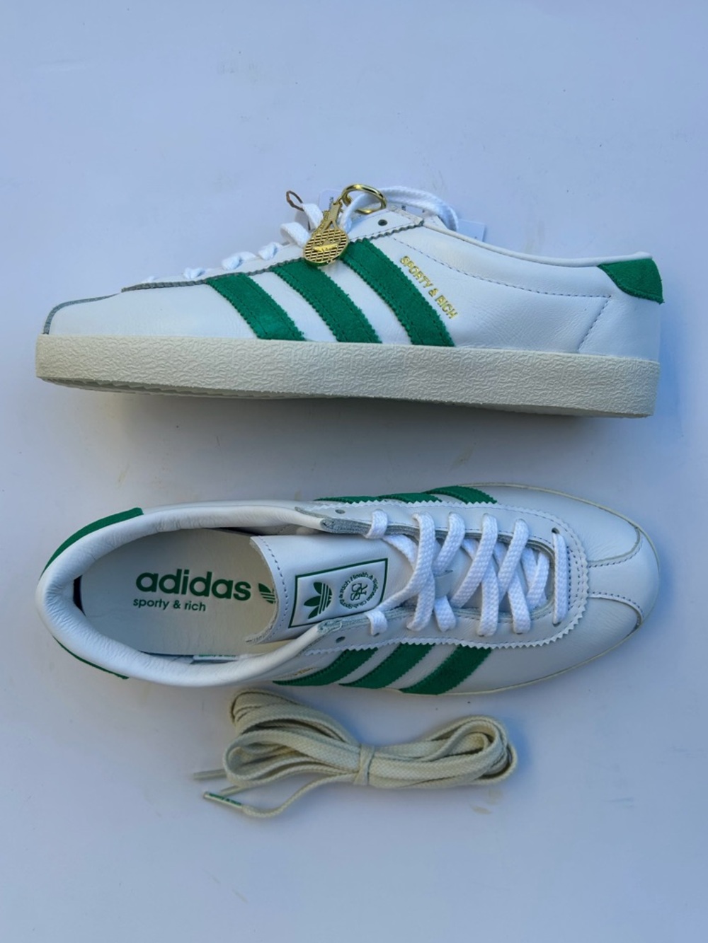 SPORTY & RICH x ADIDAS Originals ‘Blanc’ Colab-Multiple sizes - Picture 3 of 14